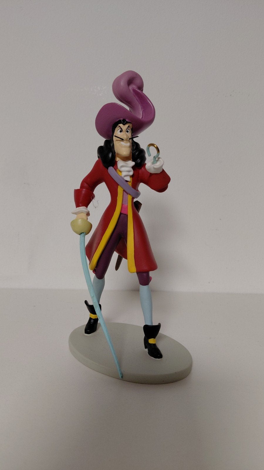 Kapitein Haak Disney beeld, Ophalen of Verzenden, Zo goed als nieuw, Beeldje of Figuurtje