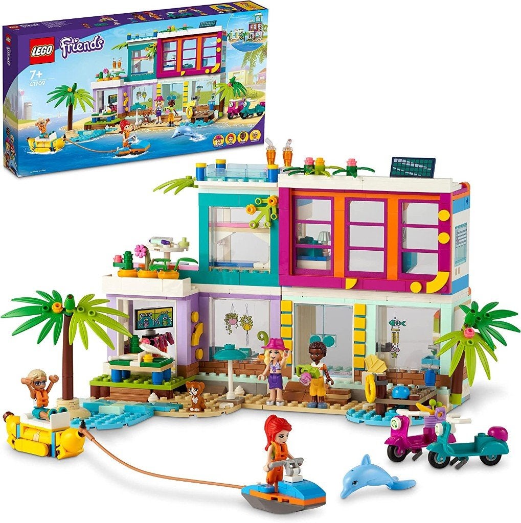 41709 LEGO Friends: Vakantie strandhuis -Nieuw in doos!!, Kinderen en Baby's, Speelgoed | Duplo en Lego, Lego, Nieuw, Friends