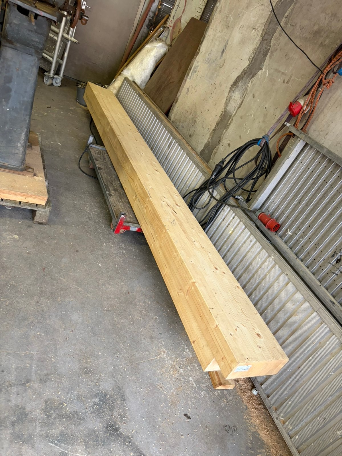 Gelamineerde balk/ligger GL24H – 2x 4 meter, Ophalen, 250 cm of meer, Balken