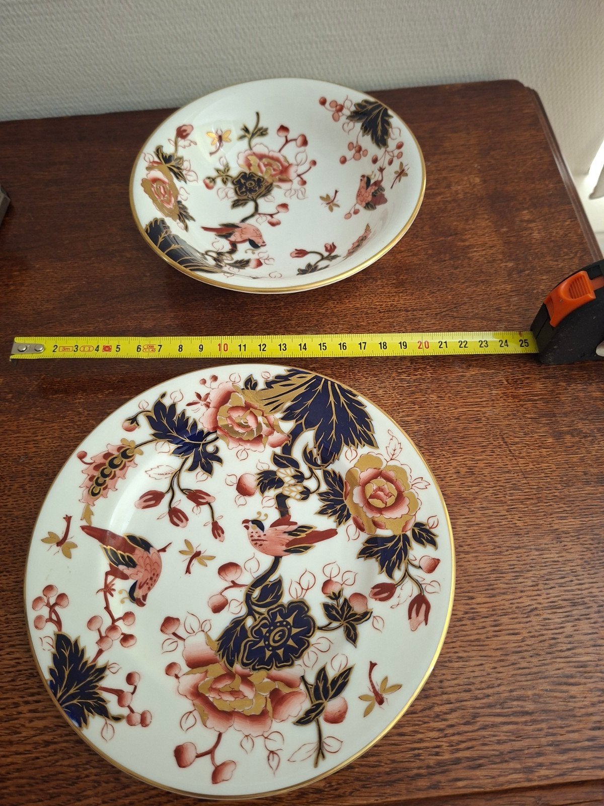 Coalport Schotel en Kom - Vintage Porselein, Ophalen