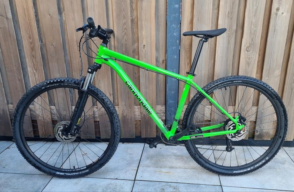 Cannondale Trail 7 Acid Groen 2021-2023, framemaat L, Fietsen en Brommers, Hardtail, Heren, Zo goed als nieuw, Ophalen