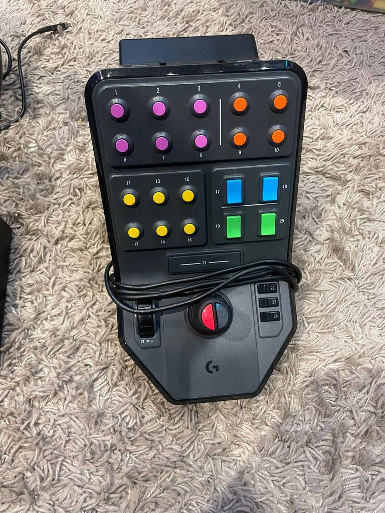 Logitech G Saitek Heavy Equipment Bundle, Computers en Software, Joysticks, Ophalen of Verzenden, Zo goed als nieuw