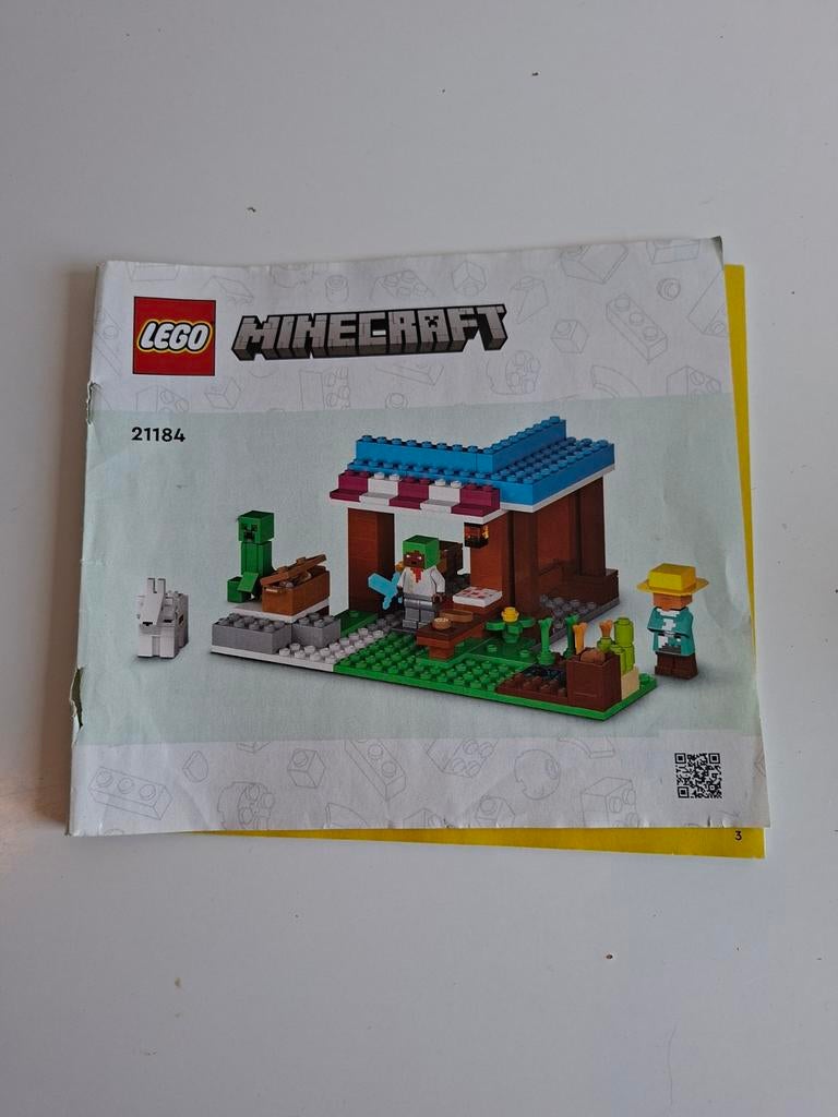 Lego Minecraft De Bakkerij, Minecraft, Lego, Ophalen of Verzenden, Zo goed als nieuw