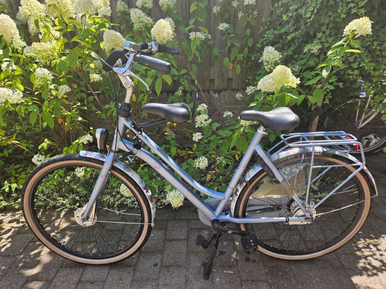 Cortina Roots mamafiets incl zadel op stang, Gebruikt, Versnellingen, 56 cm of meer, Trommelrem