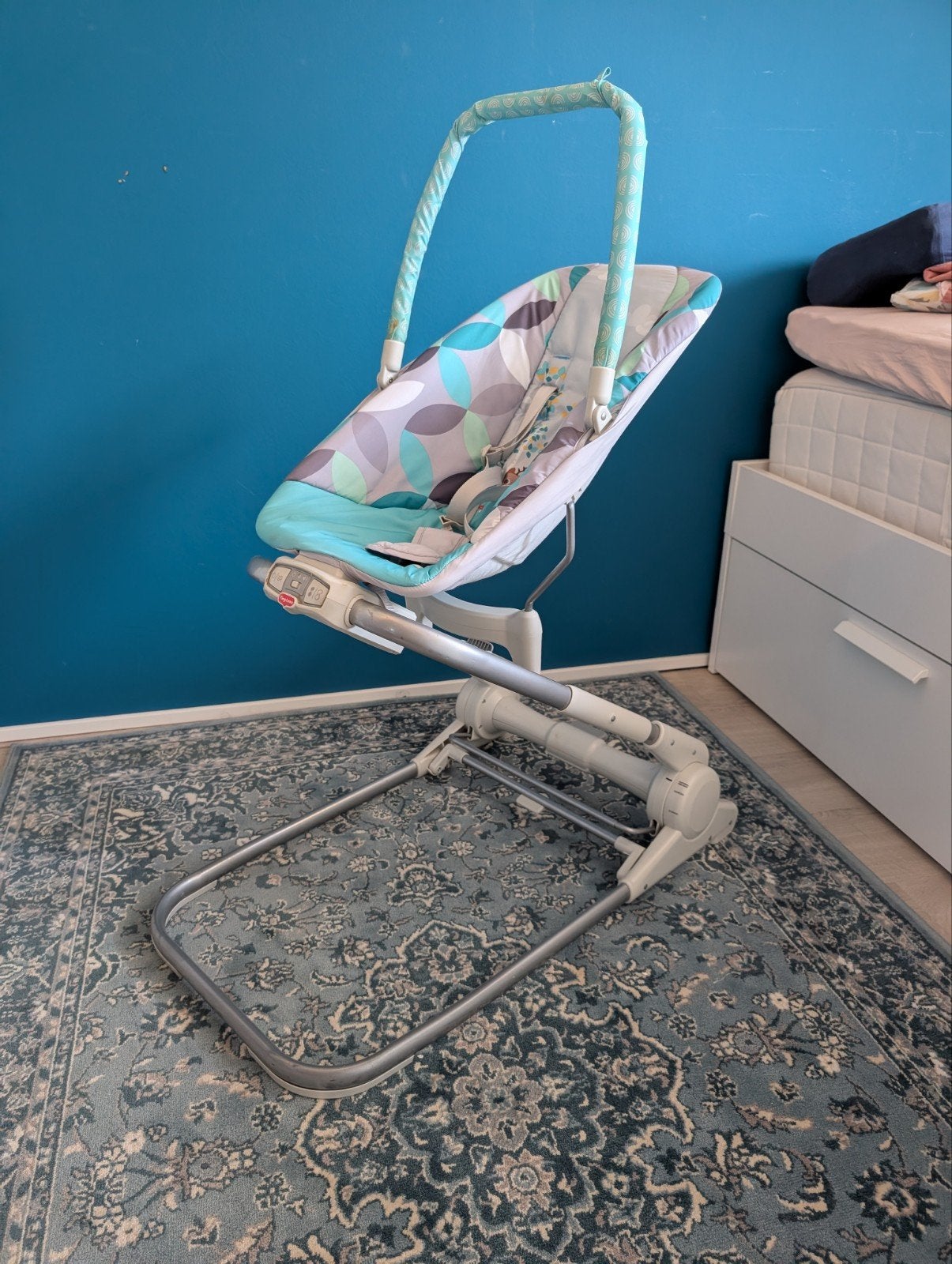 Wipstoel met verstelbare zitting en gordel, Kinderen en Baby's, Wipstoeltjes, Ophalen, Fisher-Price, Wipstoel, Verstelbaar