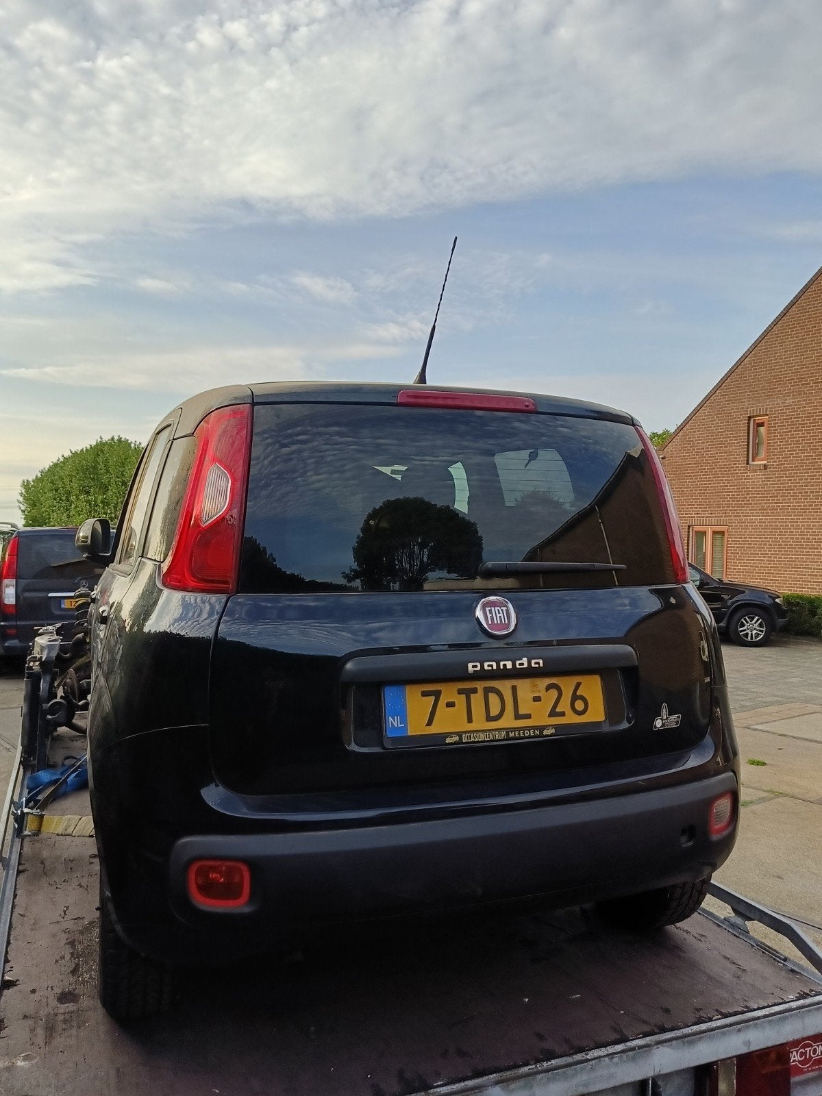 Fiat panda 2014, Ophalen, Fiat