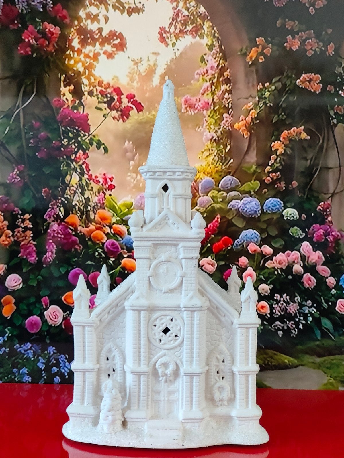 Een prachtig beeld van een kerk., Ophalen of Verzenden, Nieuw