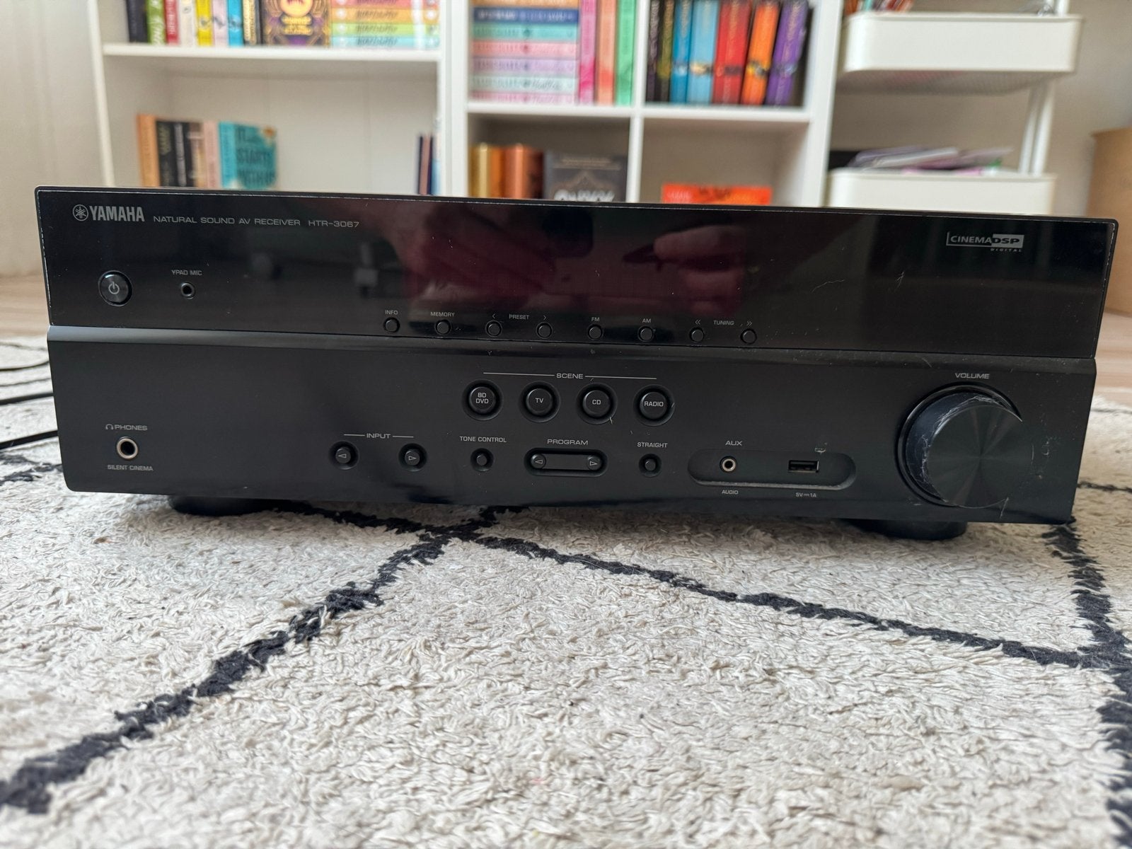 Yamaha HTR-3067 Natural Sound AV Receiver, Gebruikt, Yamaha, Ophalen of Verzenden, 60 tot 120 watt