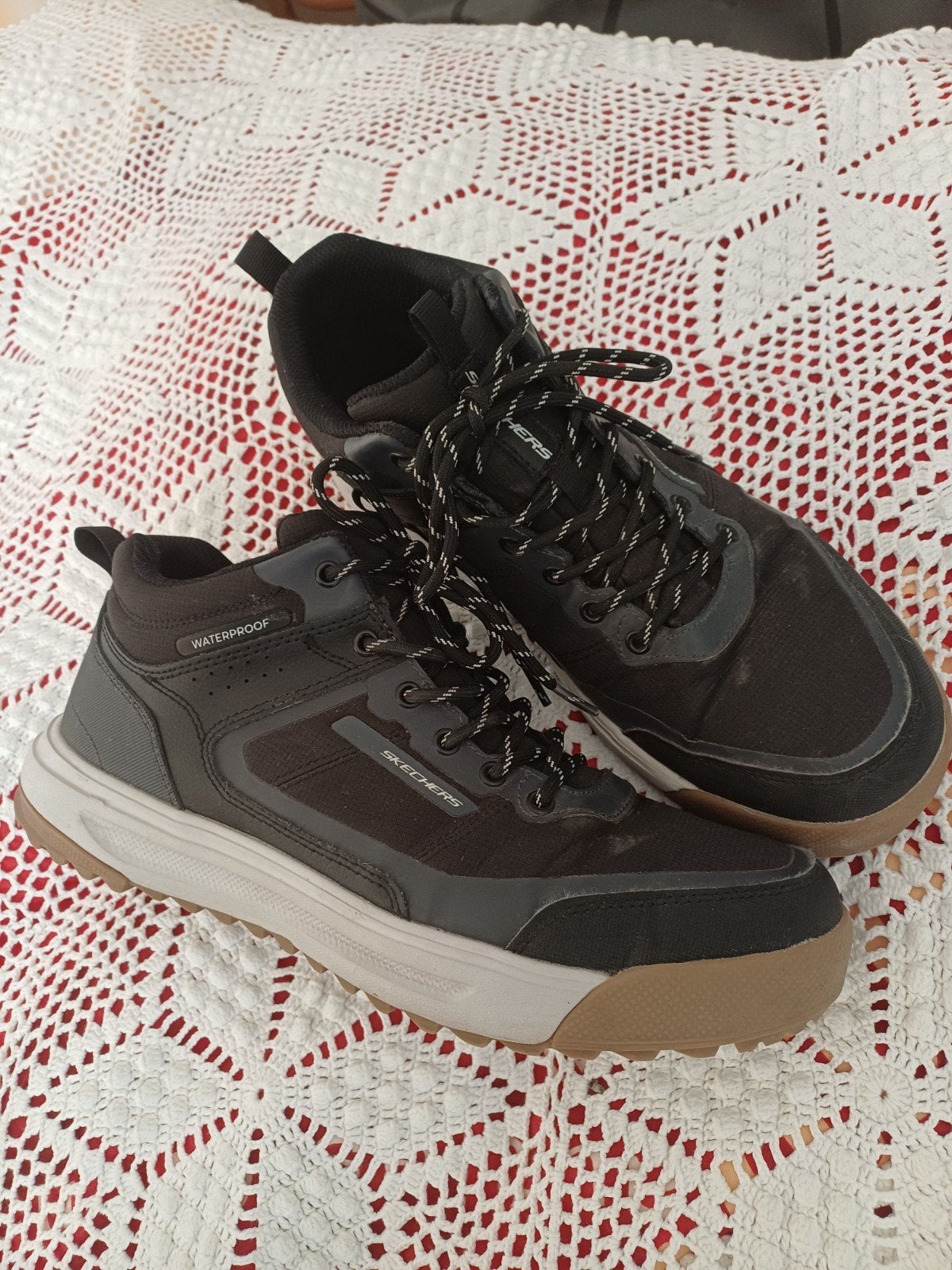 SKECHERS zeer comfortabele schoenen maat 43 als nieuw, Zwart, Ophalen of Verzenden, SKECHERS, Sneakers of Gympen