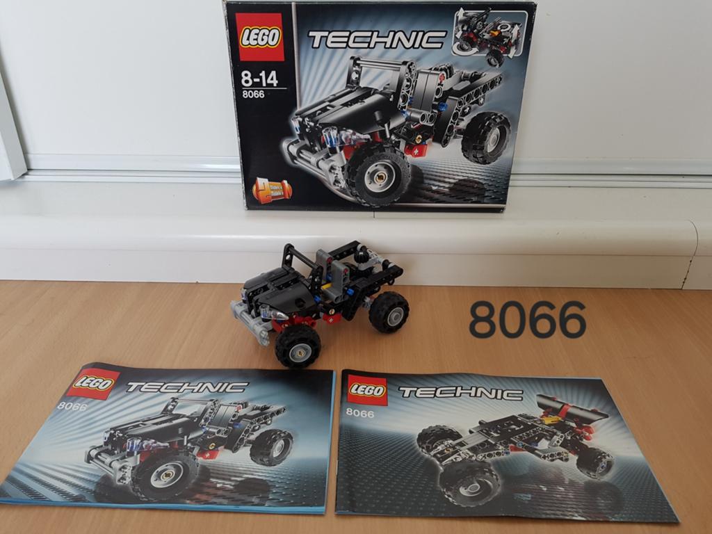 Lego Technic 8066 Off-Roader met doos en instructies, Compleet, Gebruikt, Lego, Ophalen of Verzenden