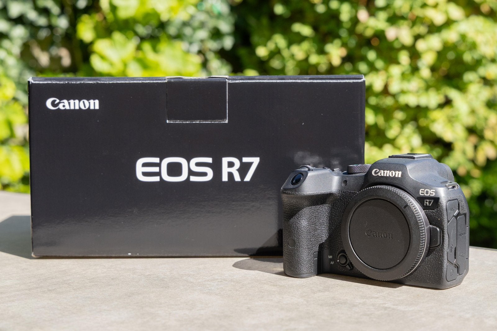 Canon EOS R7 Body, Audio, Tv en Foto, Fotocamera's Digitaal, Bluetooth, Canon, Draagriem, Zo goed als nieuw