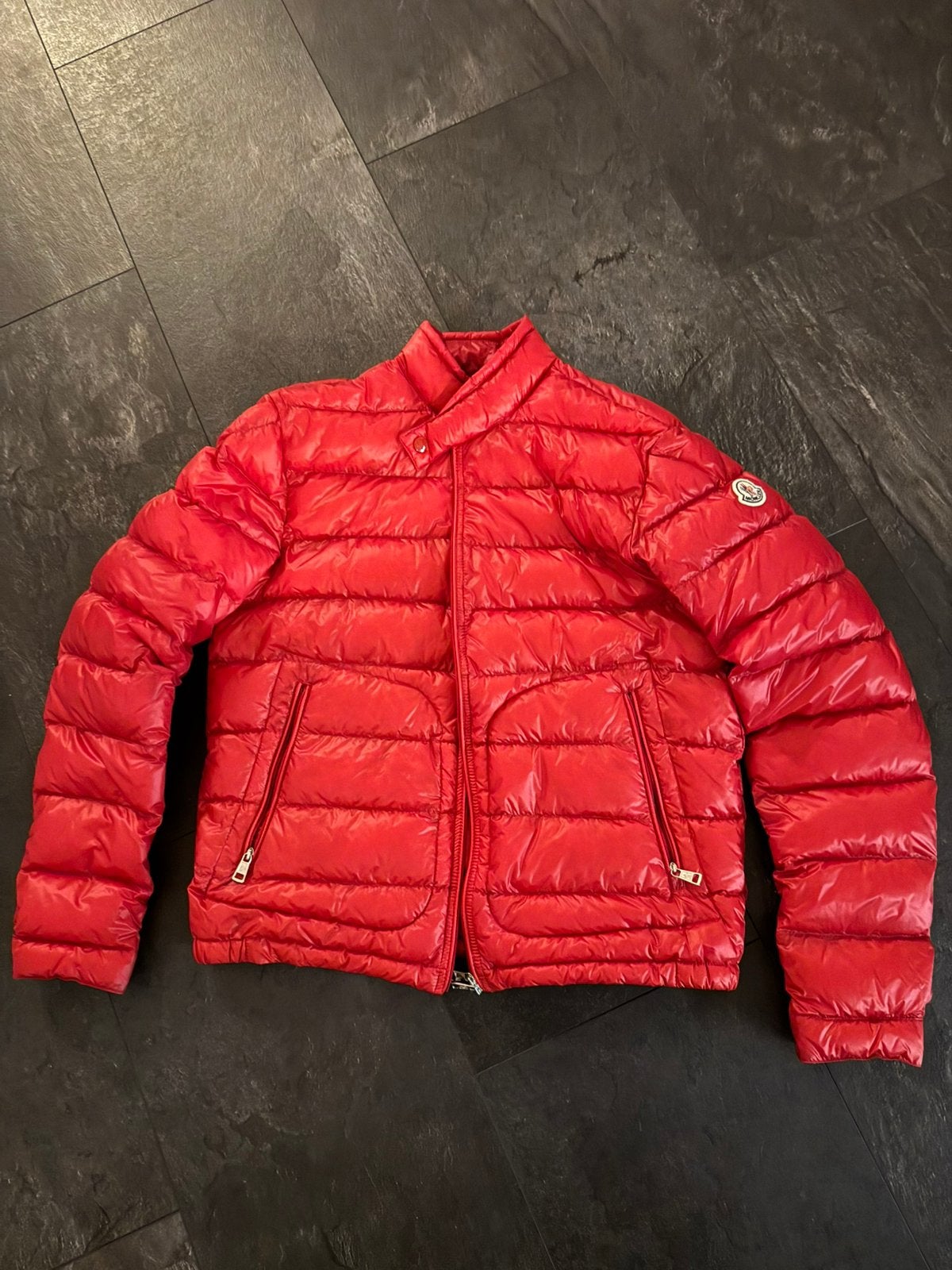 Moncler acuros rood origineel, Ophalen of Verzenden, Nieuw, Maat 36 (S), Rood