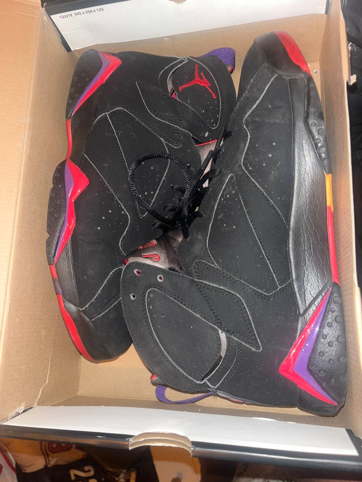 Air Jordan 7 Retro Maat 45, Ophalen of Verzenden, Zo goed als nieuw, Schoenen