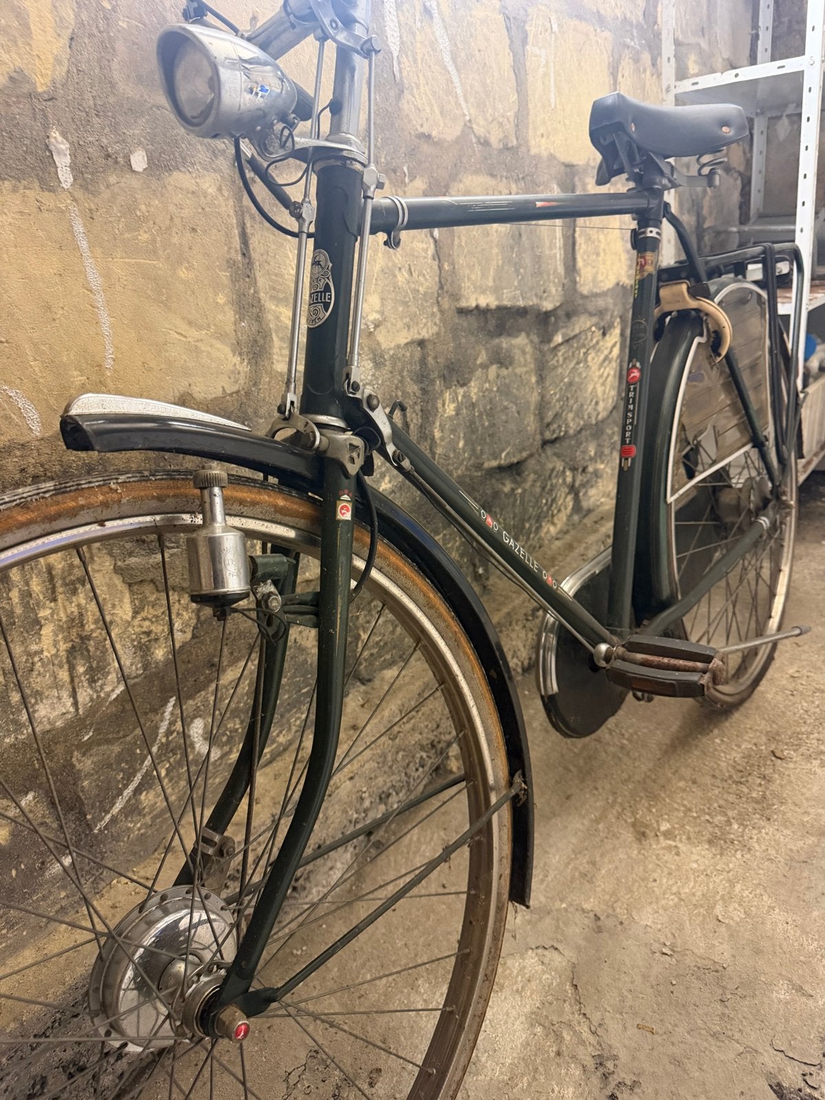 Vintage Gazelle Trim Sport herenfiets, Ophalen, Gebruikt, Versnellingen