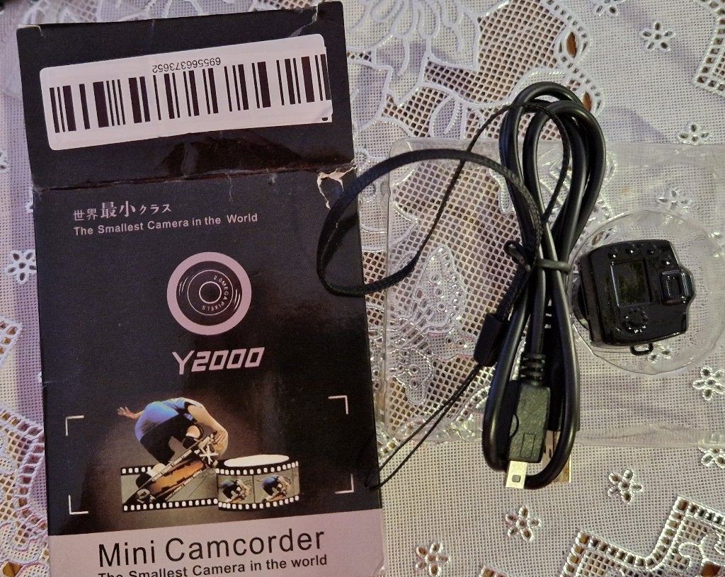 Mini camcorder Y2000, Overige merken, Nieuw, Camera, Full HD