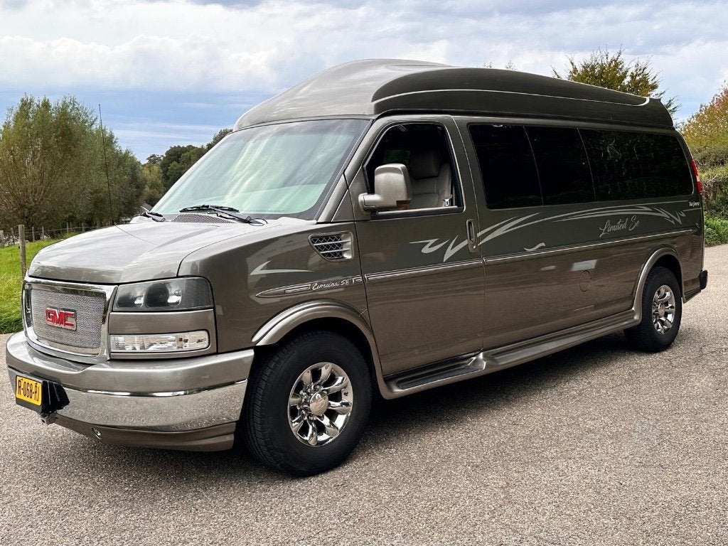 GMC Chevy Van 6.0Camper kent 7 pers, Auto's, Chevrolet, Automaat, Euro 5, Overige carrosserieën, Leder