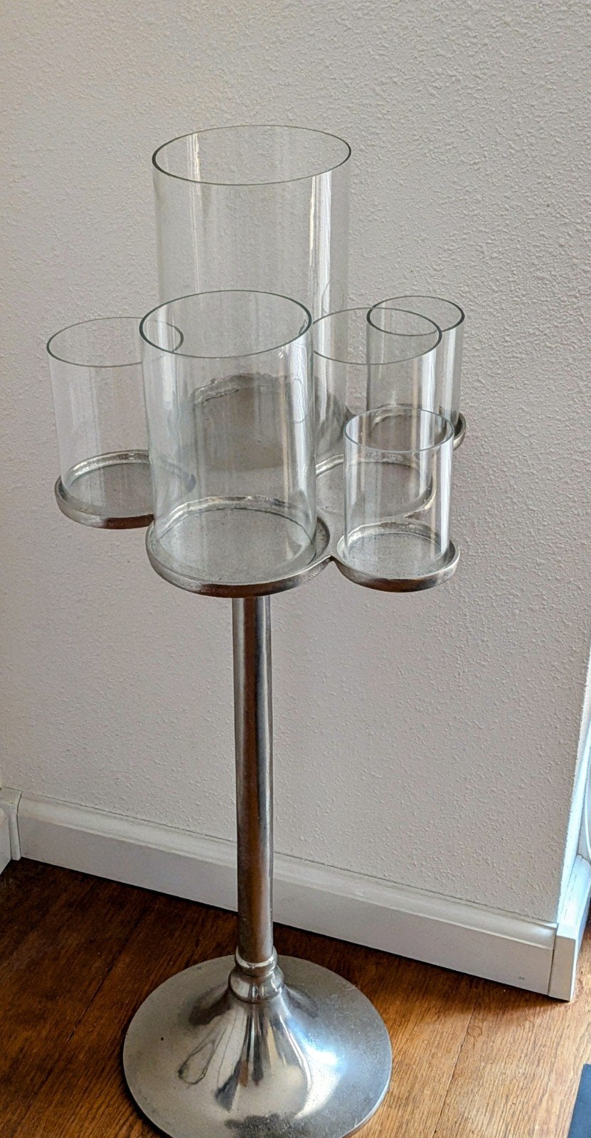 Kaarsen standaard, Huis en Inrichting, Ophalen, Gebruikt, 90 cm, Metaal