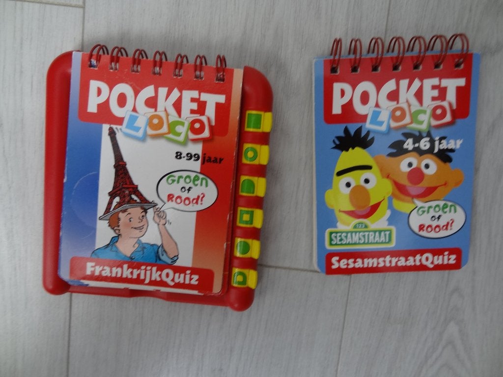 pocket loco Sesamstraat en Frankrikj quiz, Ophalen of Verzenden, Zo goed als nieuw, Ontdekken