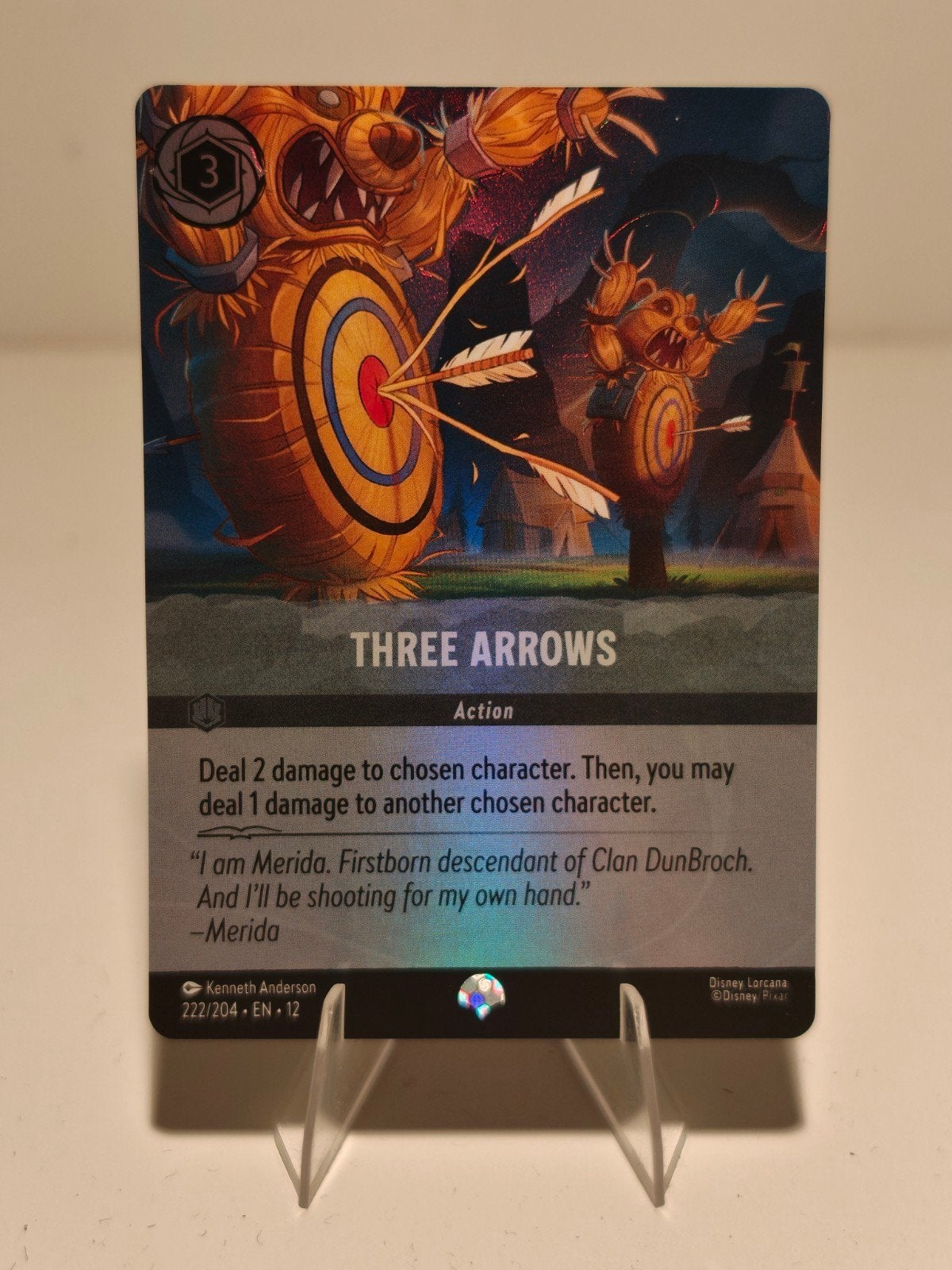 Three Arrows 222/204 Wilds Unknown Epic, Ophalen of Verzenden, Zo goed als nieuw, Losse kaart