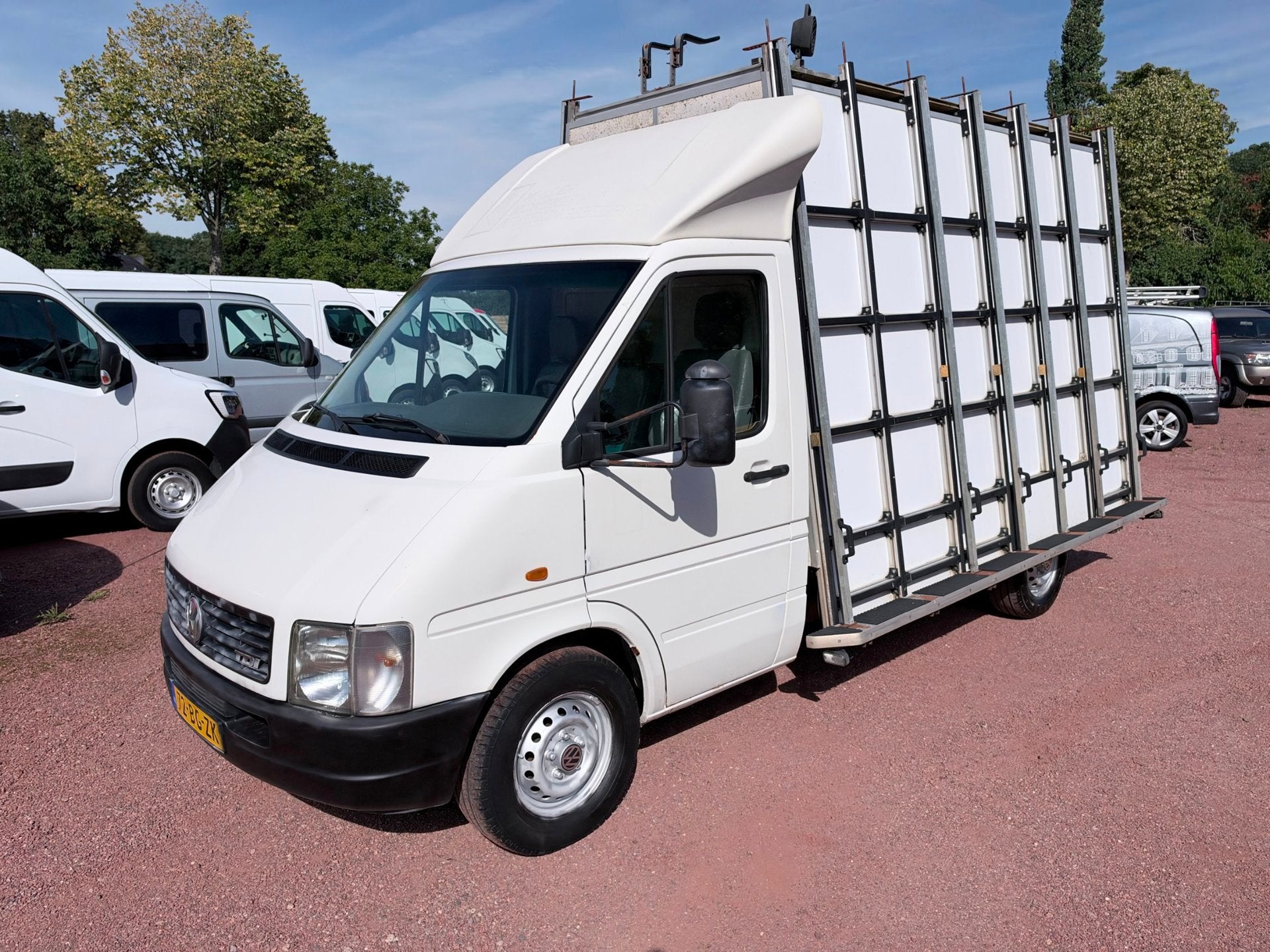 Volkswagen LT 35 2.5 TDI lang Glasresteel / Chassis Cabine, Auto's, ABS, Gebruikt, Volkswagen, Wit