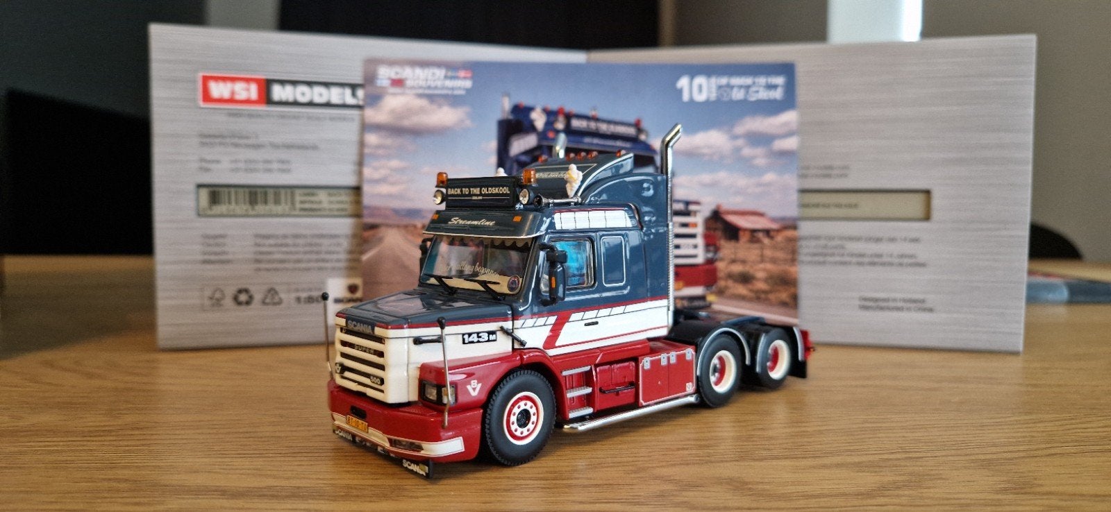 WSI Scania Torpedo Back to the Oldskool, Ophalen of Verzenden, Nieuw, Bus of Vrachtwagen, Wsi