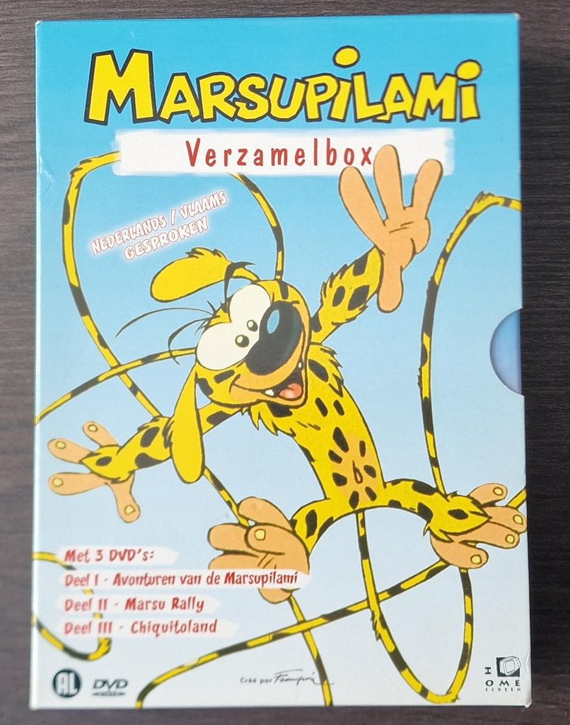 Dvd marsupilami verzamelbox, Gebruikt, Alle leeftijden, Boxset, Ophalen of Verzenden