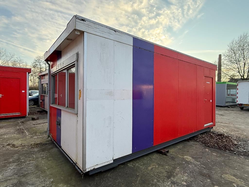 Houten kantoorunit 63 meter NS5, Ophalen of Verzenden