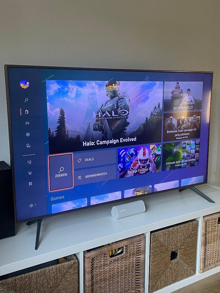 Samsung Ultra 4K HD Smart TV, Ophalen, LED, 50 Hz, Zo goed als nieuw