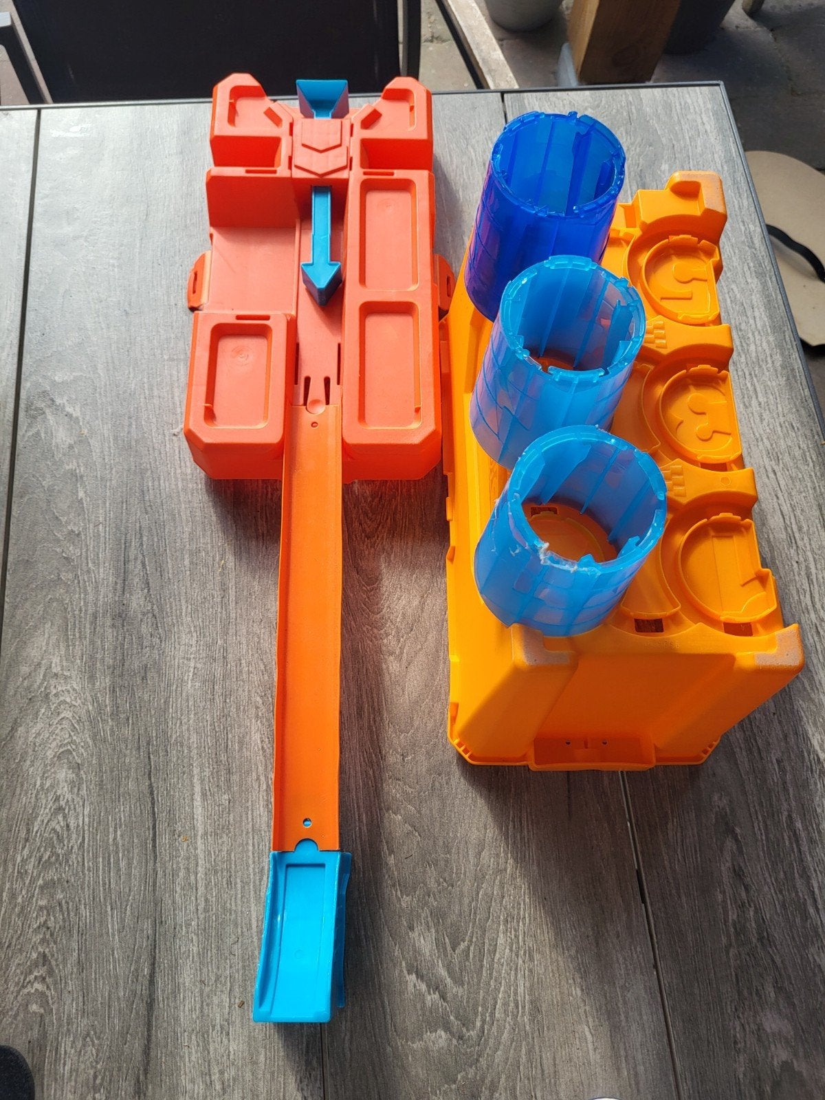 Hot Wheels Track Builder Barrel Box, Ophalen of Verzenden, Handmatig, Hot Wheels