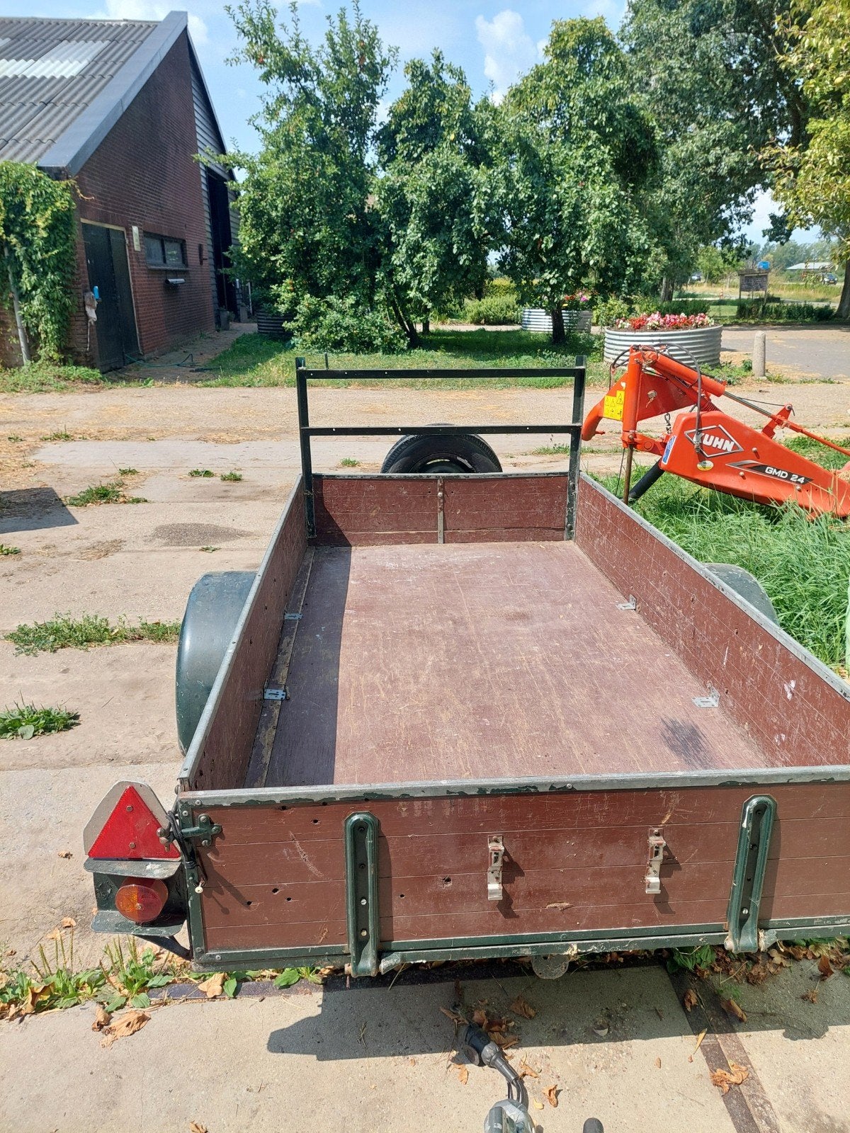 aanhanger te koop, Ophalen