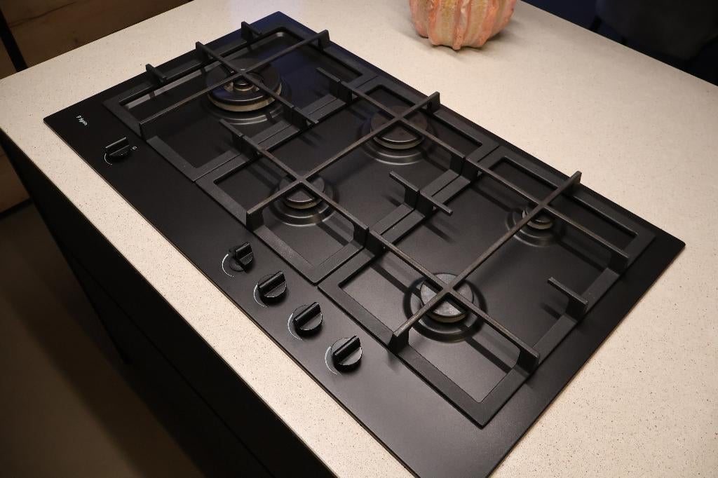 Pelgrim GK4090MAT inbouw gaskookplaat met 5 branders, Ophalen, Gebruikt, Inbouw, Gas
