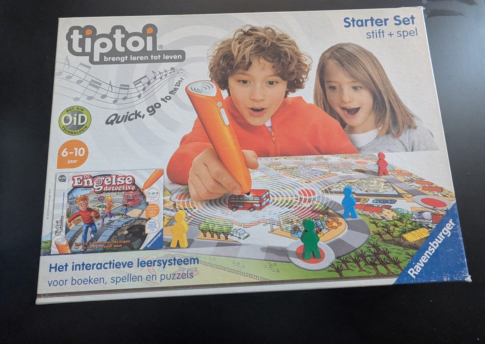 Tip Toi starterset De Engelse detective, Ophalen of Verzenden, Gebruikt