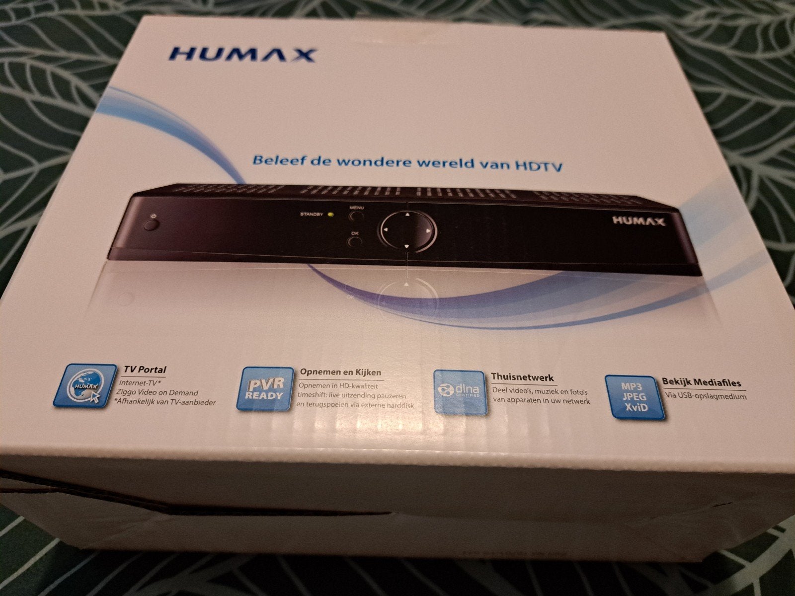 Humax IRHD-5300C Digitale HDTV Kabelontvanger Ziggo, Ophalen of Verzenden, Nieuw, Decoder