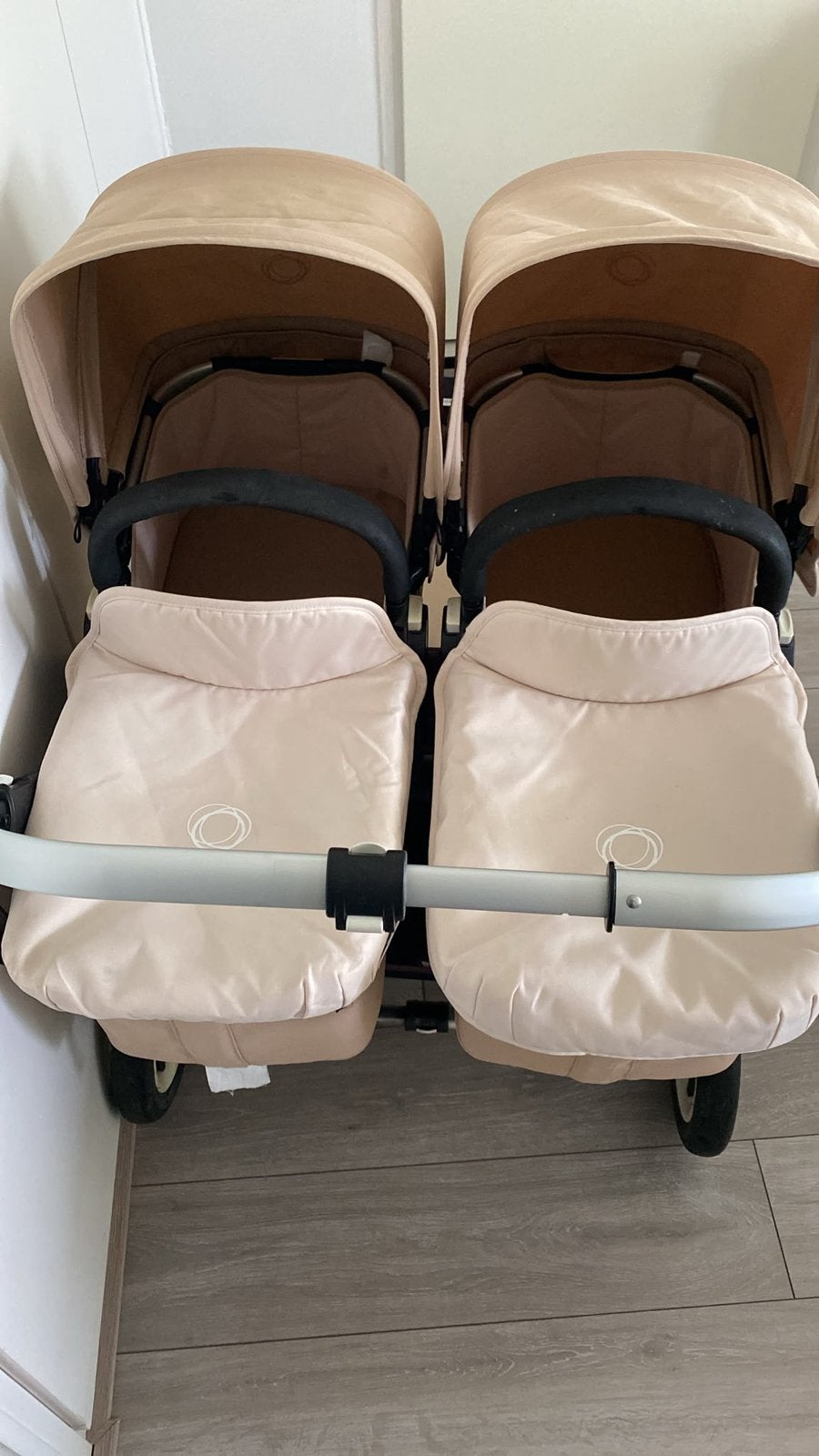 Bugaboo donkey Twin beige, Support@bugaboo.com, Gebruikt, Bugaboo, Ophalen of Verzenden
