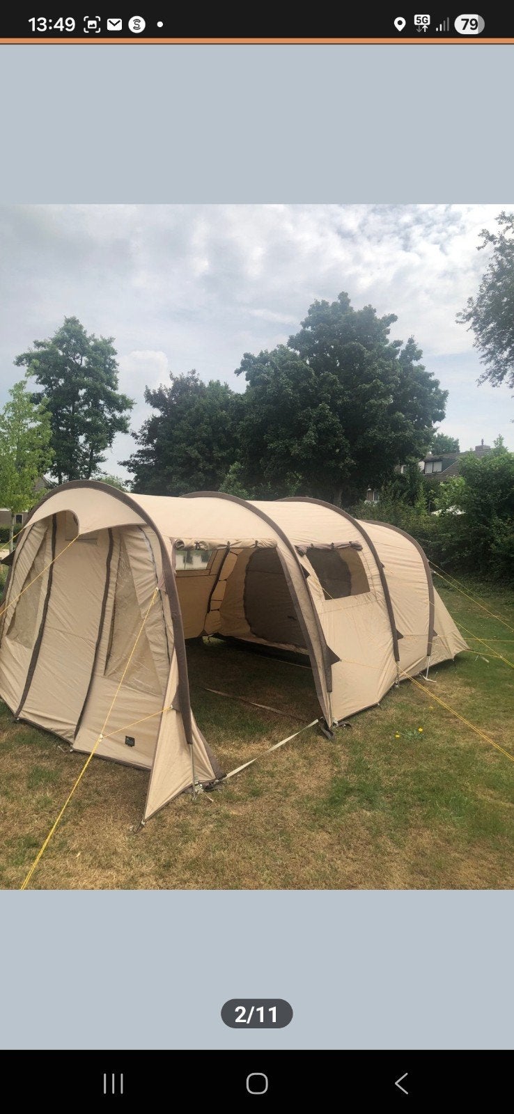 Active Leisure Brixen 4 tent, Ophalen, Gebruikt, Tot en met 4