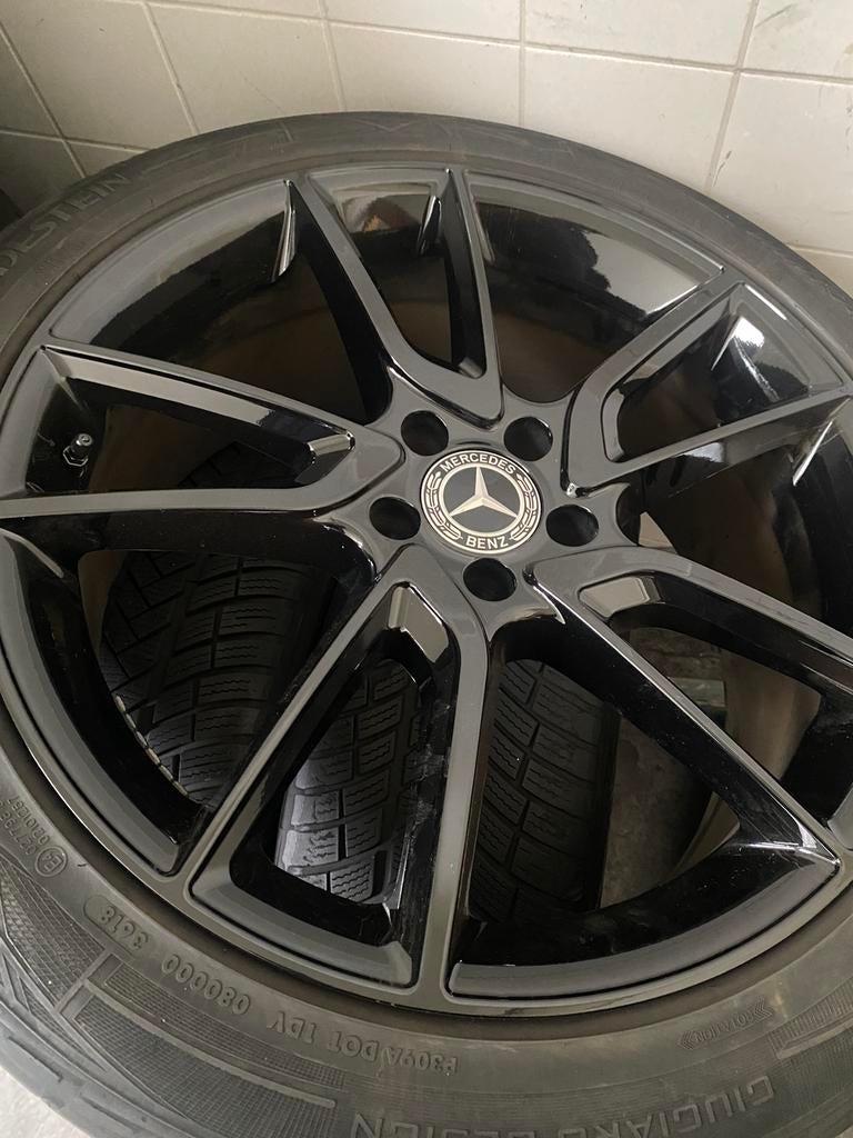 Mercedes AMG Velgen 20 inch met Banden, 245 mm, Velg(en), Ophalen of Verzenden, 20 inch