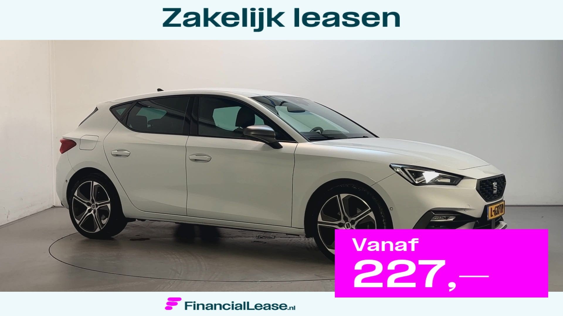 Seat Leon 1.0 TSI FR Business Intense Camera Virtual Cockpit, Stof, Gebruikt, Met garantie (alle), Leon