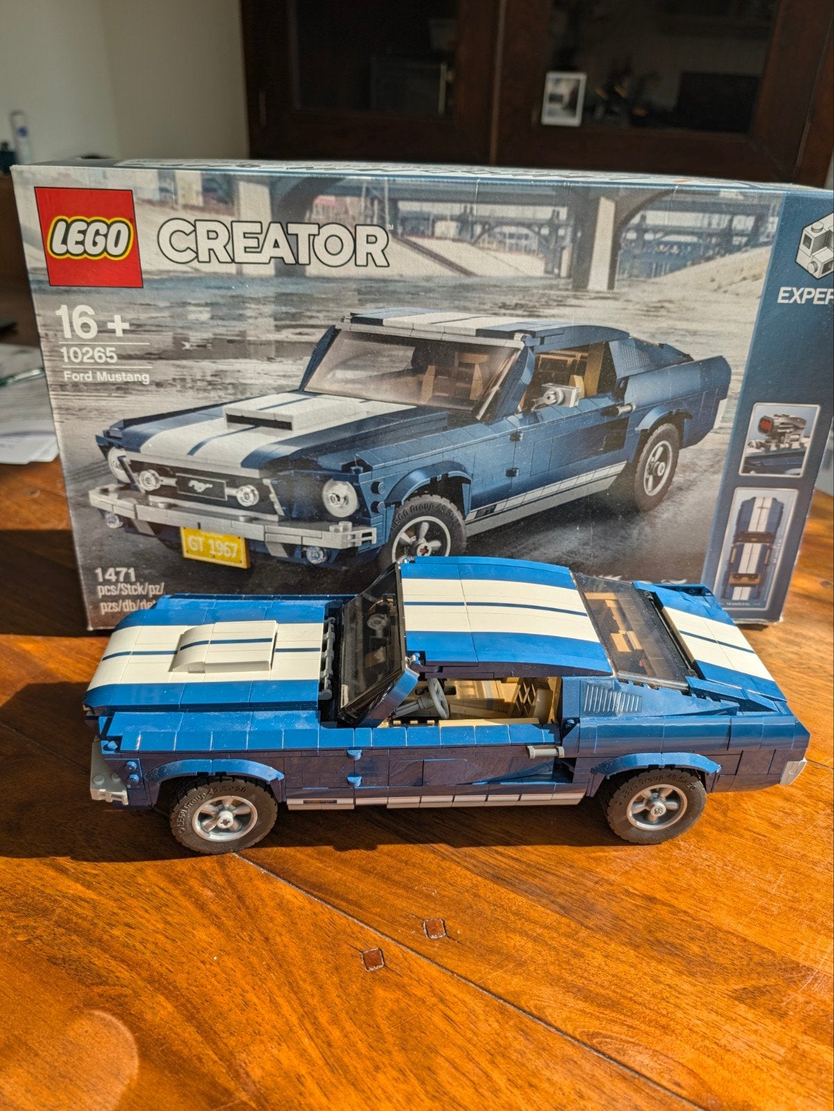 LEGO  Ford Mustang 10265, Ophalen of Verzenden, Zo goed als nieuw, Overige merken
