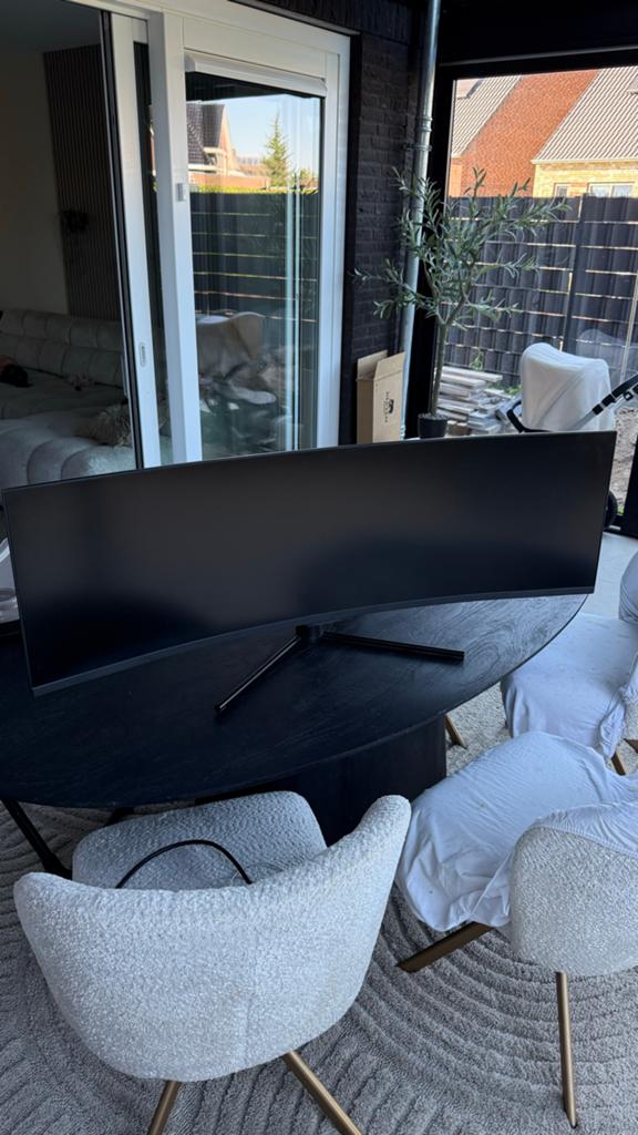 49" Curved Ultra wide Monitor Dark Matter 43263, Computers en Software, Monitoren, Ophalen of Verzenden, Zo goed als nieuw, Curved
