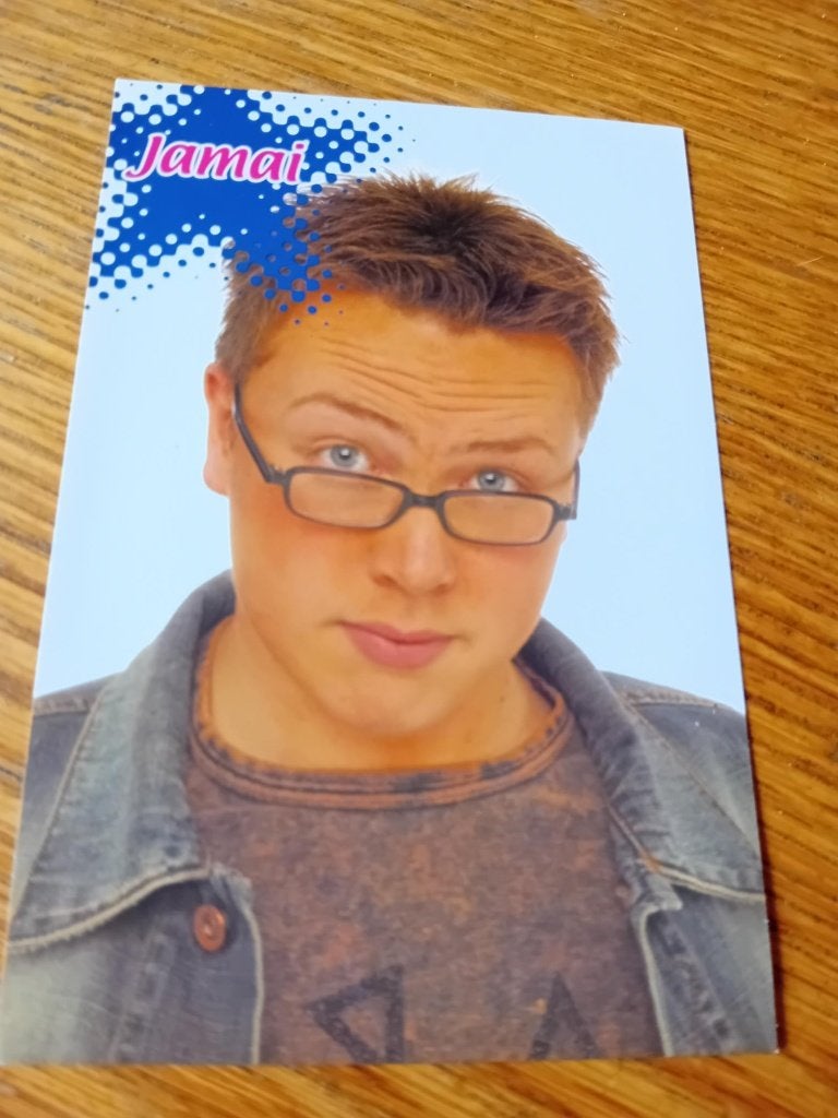 Jamai Loman Idols kaart 1, Ophalen of Verzenden, Zo goed als nieuw, Foto of Kaart