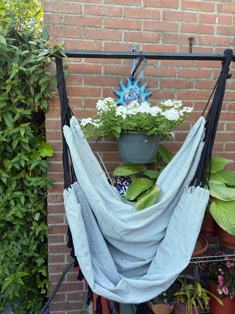 Comfortabele Vita hangmat stoel - Zo goed als nieuw!, Ophalen of Verzenden, Zo goed als nieuw, Eenpersoons, Buiten