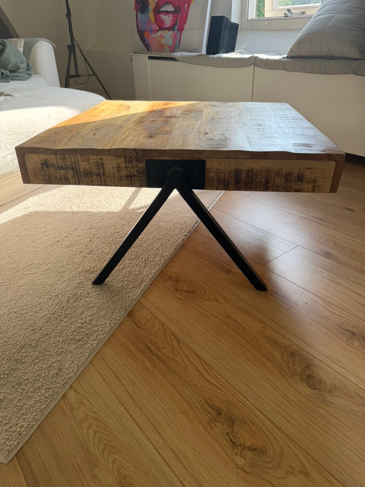 Salontafel 2x, Ophalen, Zo goed als nieuw, 50 tot 100 cm