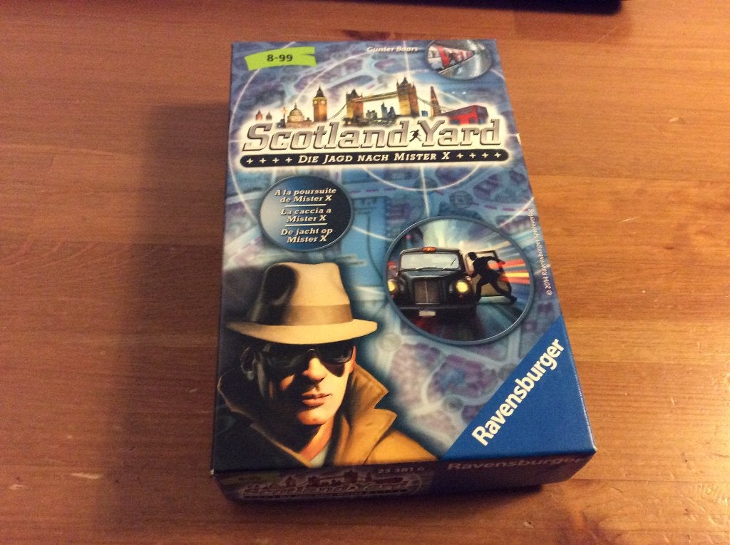 Scotland Yard, de jacht op mister X. bordspel, Reiseditie, Hobby en Vrije tijd, Gezelschapsspellen | Bordspellen, Gebruikt, Ophalen of Verzenden