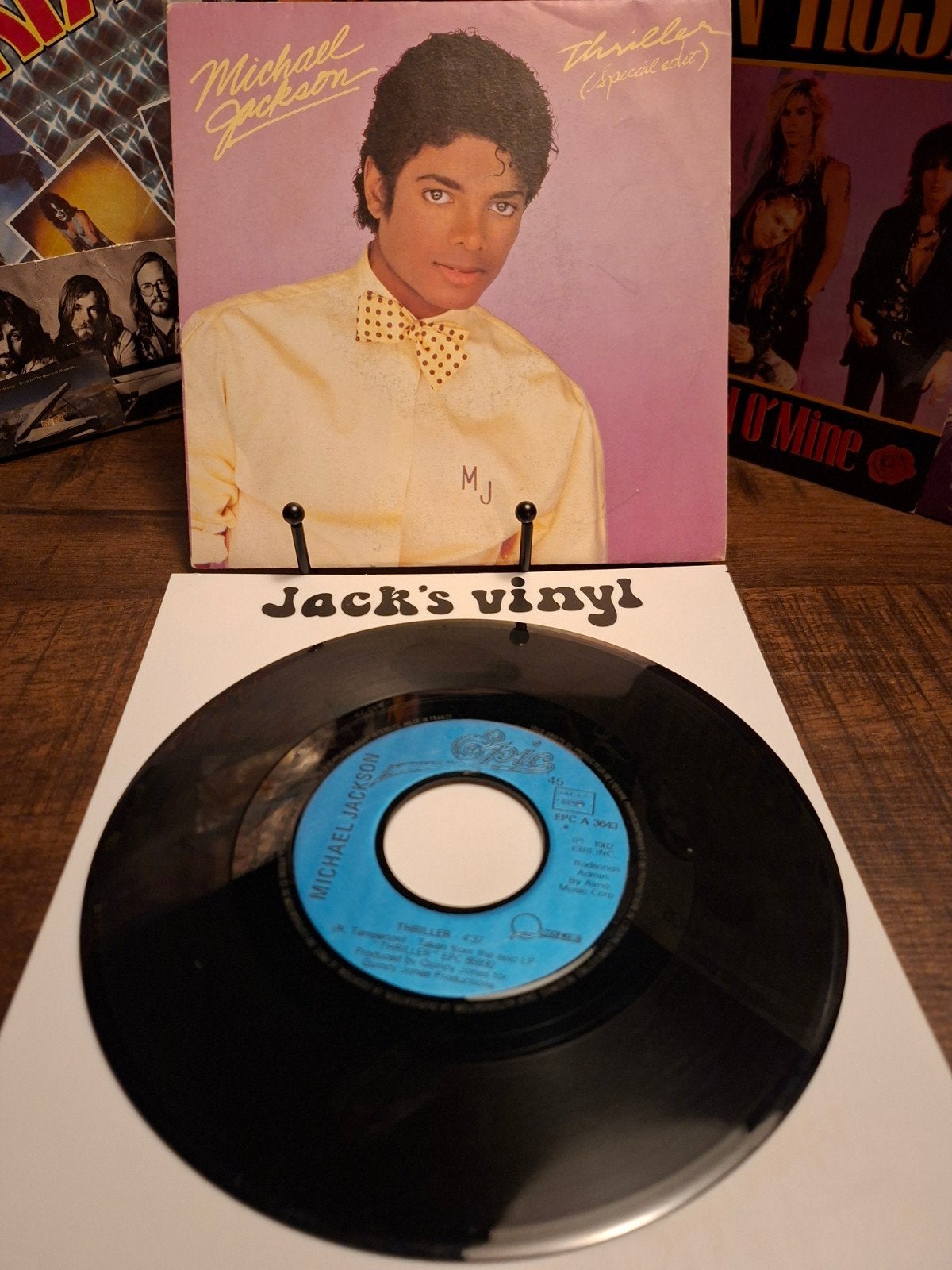 Michael Jackson - Thriller (Special Edit)   1983, Pop, 7 inch, Ophalen of Verzenden, Zo goed als nieuw