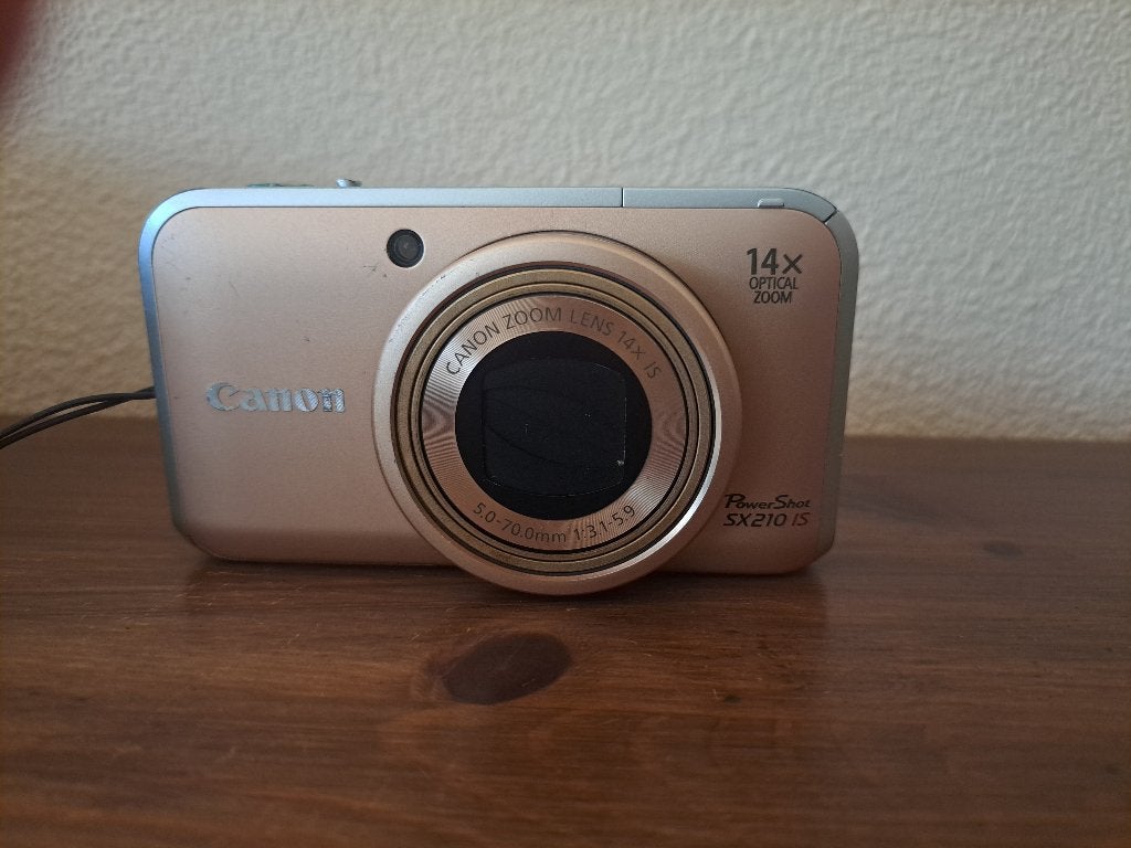 Canon PowerShot SX210 IS, 14 megapixels, Canon, Ophalen of Verzenden, Compactcamera