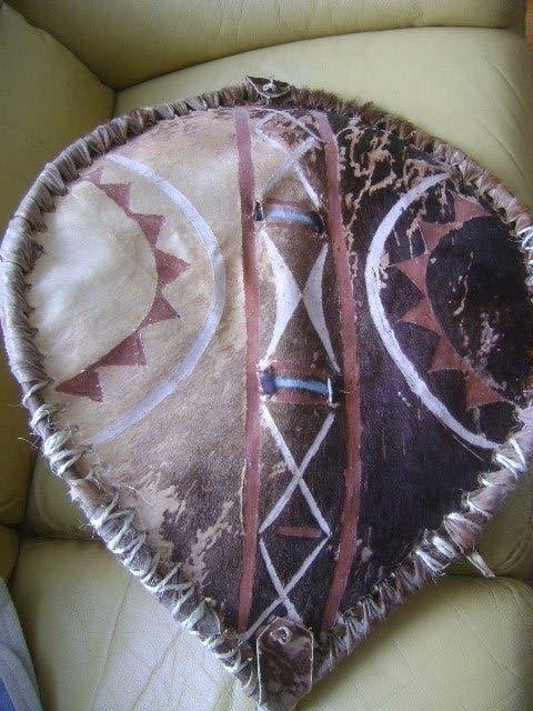 maasai schild  60 x 45 cm, Ophalen of Verzenden