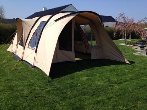 Eureka Palazo BTC tent - Ruime tunneltent voor 5 personen, Caravans en Kamperen, Ophalen of Verzenden, Gebruikt, Tot en met 3