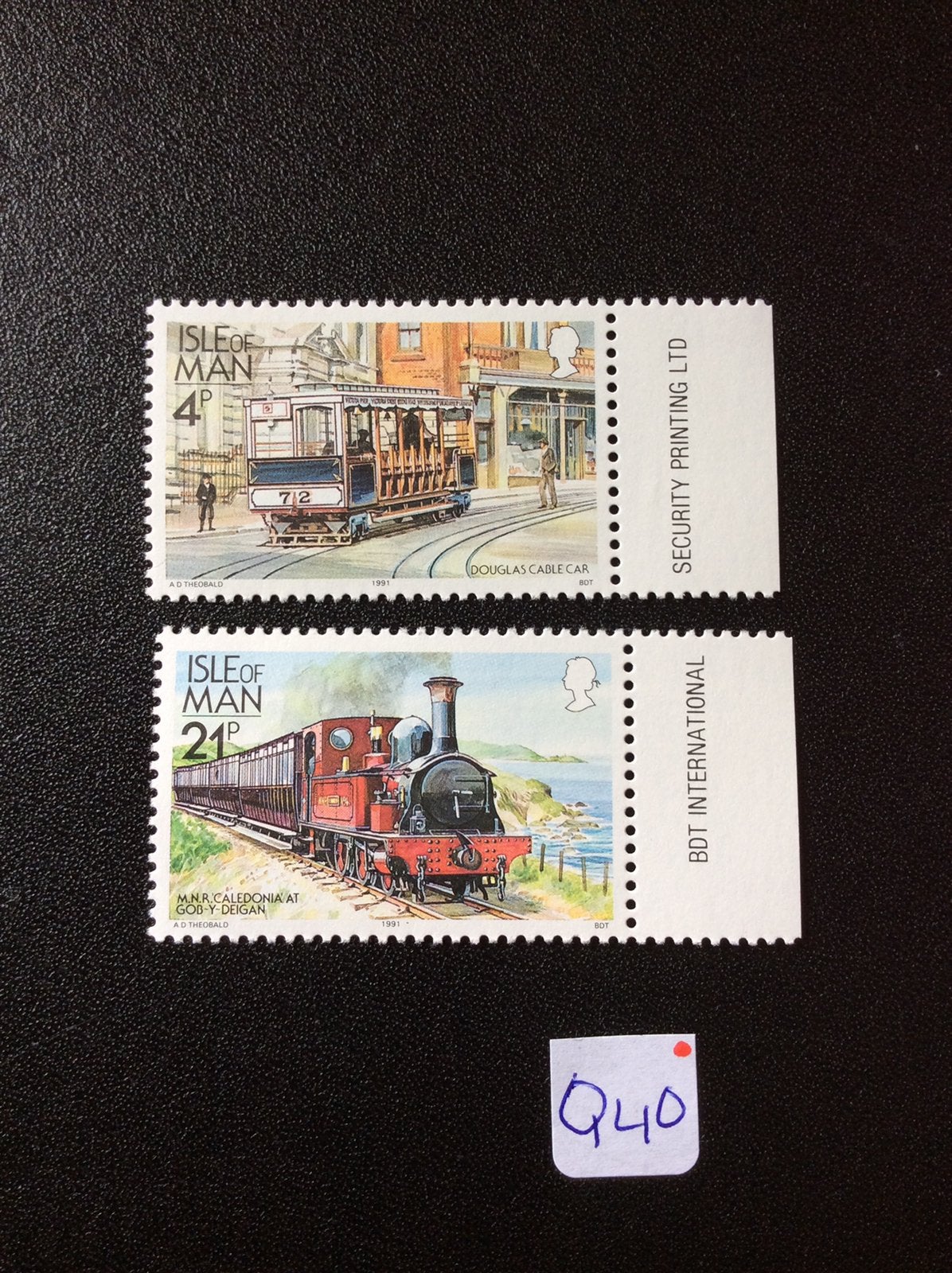 Isle of Man postzegels 1991 pfr 457 /58, Ophalen of Verzenden, Postfris