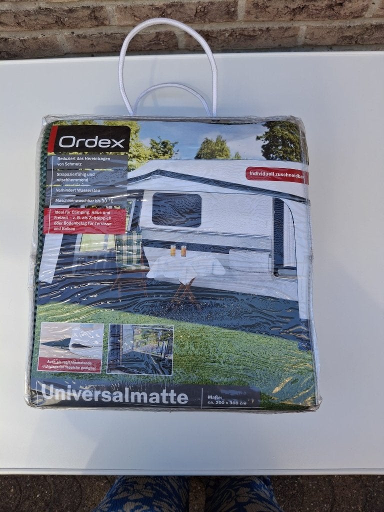 NIEUW Campingtapijt groen, Caravans en Kamperen, Ophalen of Verzenden, Nieuw