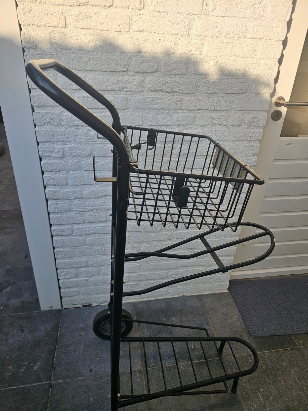 Luxe zadelkar zwart, Ophalen, Zo goed als nieuw
